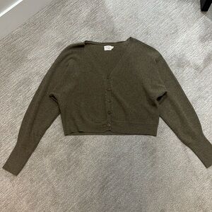 Olive Green Women's Sweater
